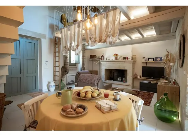 Dimora Elià, tavolo colazione – Le Dimore di Hanqorias, Muro Leccese