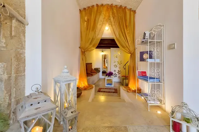 Suite Psema, arco con tende – Le Dimore di Hanqorias, Muro Leccese