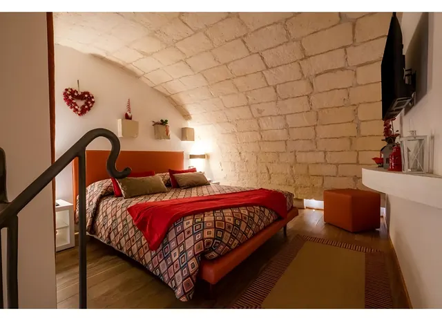 Suite Psema, camera matrimoniale soppalco – Le Dimore di Hanqorias, Muro Leccese