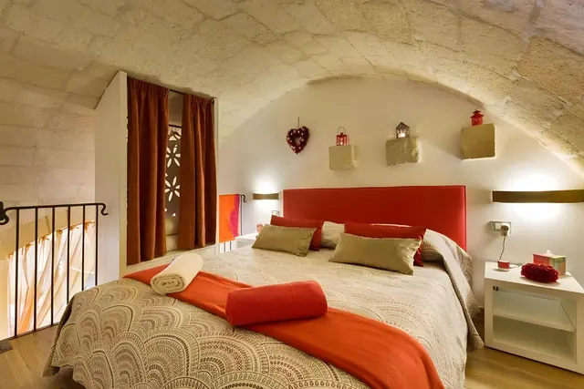 Suite Psema, letto matrimoniale – Le Dimore di Hanqorias, Muro Leccese